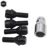 1Set For BMW E30 E36 E46 E81 E90 2003 2004 2005 2006-2013 M12 X 1.5 4+1 Aluminum Alloy Wheel Lock Bolt Tire Anti-theft Screws Nu