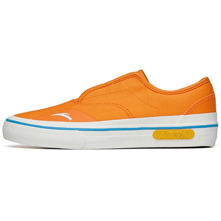 

Anta Aoxing Canvas Slip Resistant, Abrasion Resistant, Lightweight Low top Skateboard Shoes Women s Sunset Orange 122228017-11 35.5