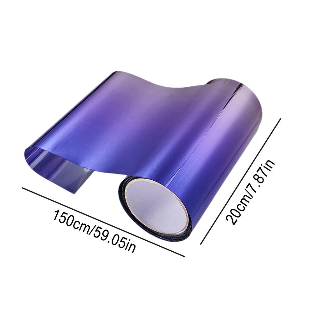 Car Windshield Film Front Windshield Strip UV Blocker Scratch Resistant Self Adhesive Multifunctional Car Windshield Sticker синий