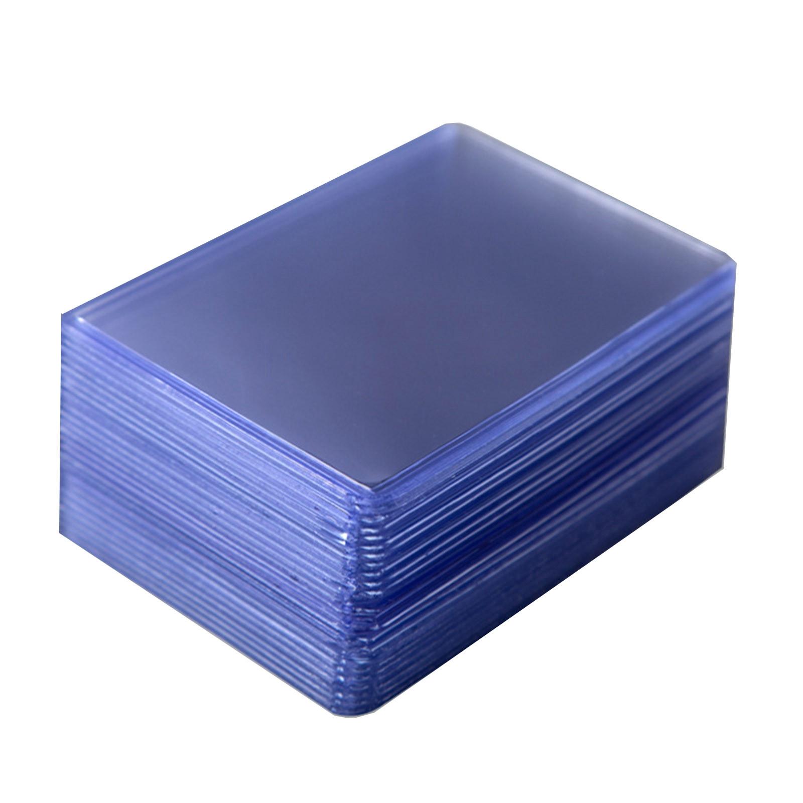 

(SU)Набор чехлов для игровых карт с двусторонней прозрачной коллекционной карточкой, 10/30/40 шт.