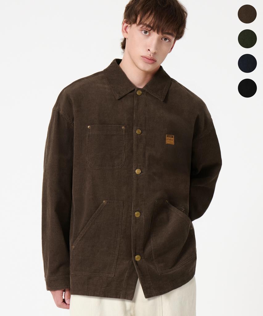 TRILLION Corduroy French Work Jacket_4Color