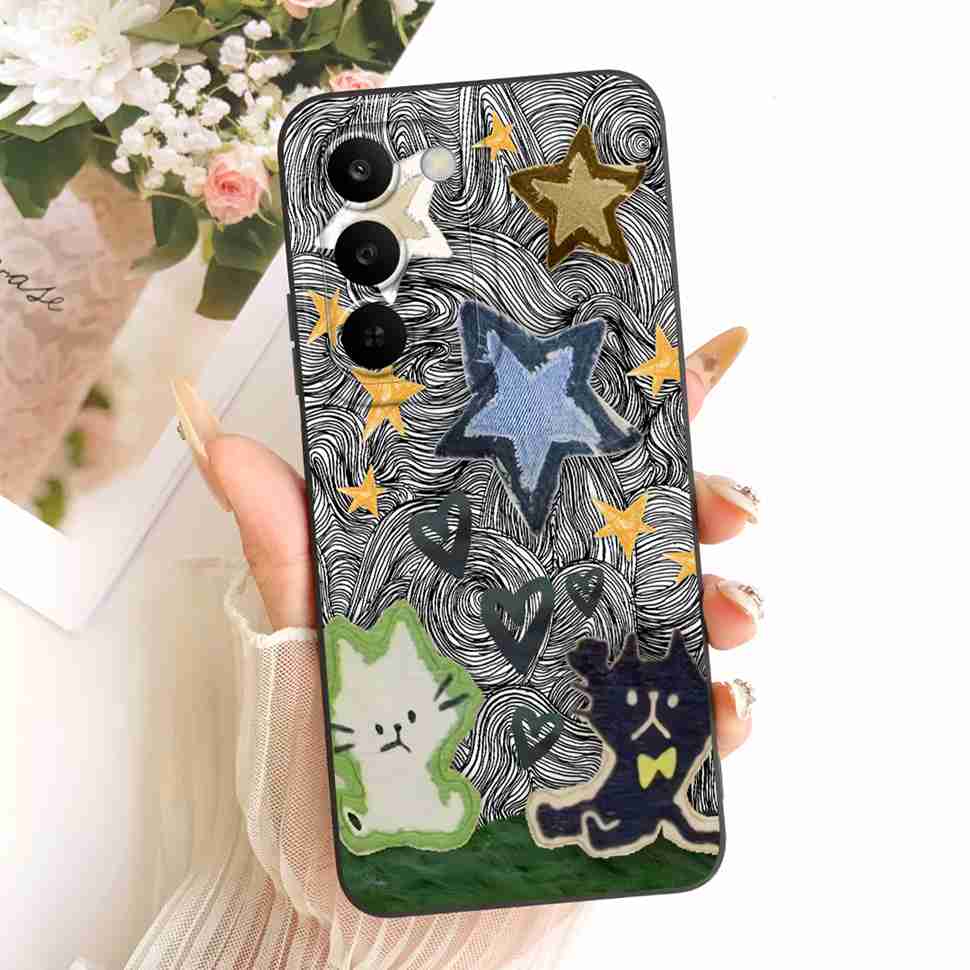 

For Realme C83 5G 6.8 Case Bright Summer Style Silicone Full Protection Cover For Oppo Realme c83 C 83 5G Phone Cases Bumper Realme C83 5G
