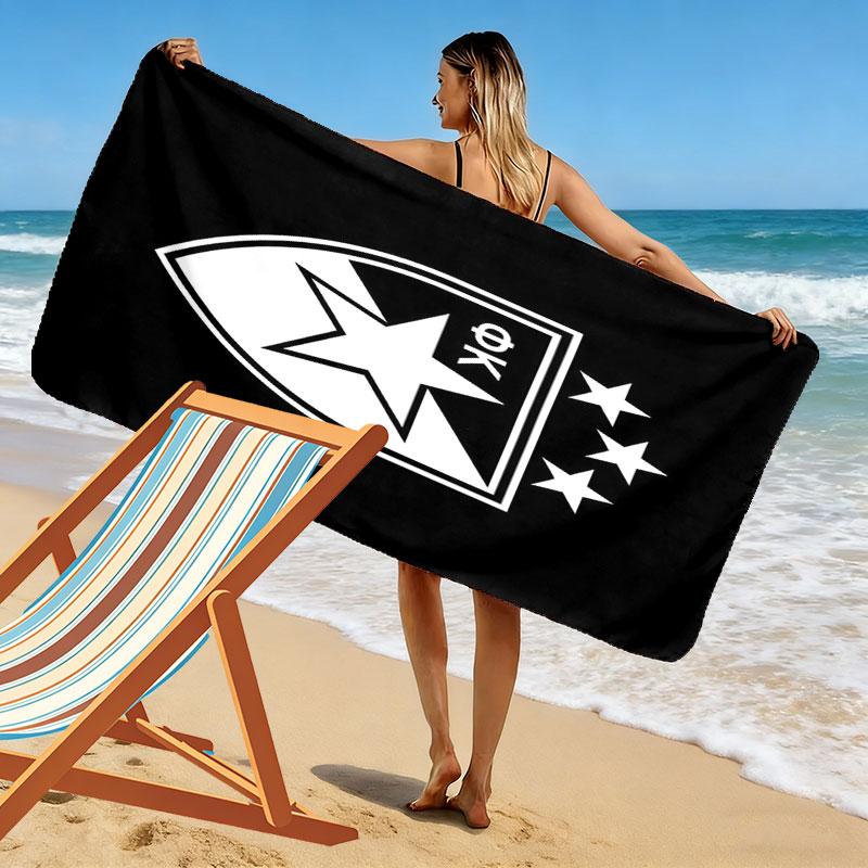 Crvena zvezda Print Beach Towel, Large Soft Quick Dry Towel for Beach Camping Swimming