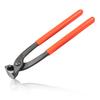 LEONTOOL Ear Clamp Pliers, 10-inch, Front Jaw Only, for Water Pipes and Plumbing, Crimper Tool
