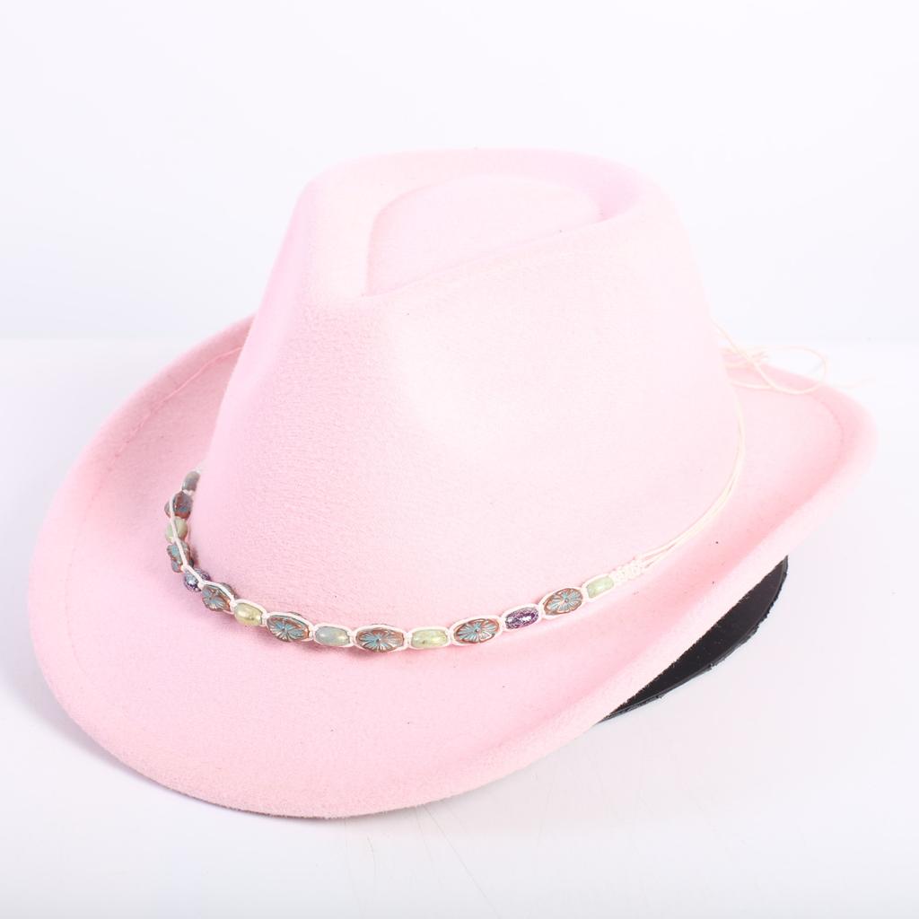 Popular children's fashion cute western cowboy hat, small rancher outdoor children's jazz hat