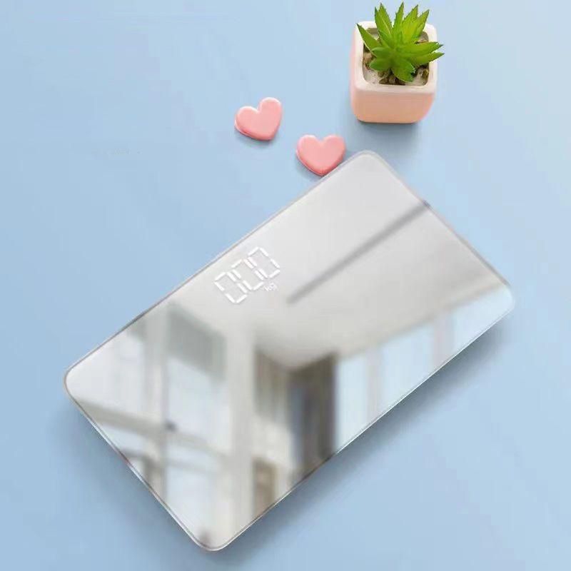 

Мини-зеркало для лица, портативные весы, цифровые электронные весы для ванной комнаты, умные напольные весы, 180 кг, весы Battery style