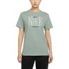 Club T Shirts Women's Light Green Crew Neck Moderate IR7889-006