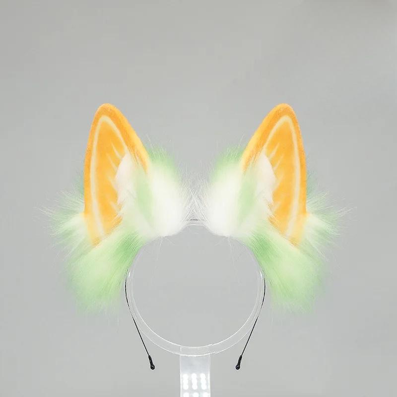 Halloween Realistischer Hasenohr KC Stirnband - Handgemachtes Plüsch Lolita Cosplay Requisit Hasenohren