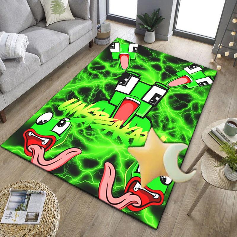 Colorful game Friends Office Rug Chair Mat, Game Carpet, Suitable for Front Door, Bedroom, Living Room, Desk, Holiday Gift