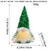 Christmas Decorations Christmas Sequins with Lights Rudolph Doll Christmas Glow Faceless Doll Ornaments