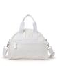 ROUND SM Glimmer Shine SATCHEL/1802/White