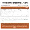Vlado's Himalayan Organics Česnek 500 mg Doplněk 60 rostlinných kapslí Zdraví srdce Podpora imunity