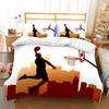 Fantastic Basketball Duvet Cover Set Uk Single Double King US Twin Full Queen King Bed Linen Set Basketball Cartoon Bedding Set