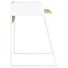Desk in White and Oak 90 x 60 x 88 cm