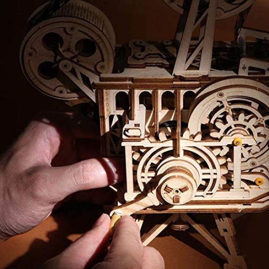 3D Wooden Puzzle LK601 with Japanese Instructions Projector Tsukurundesu®