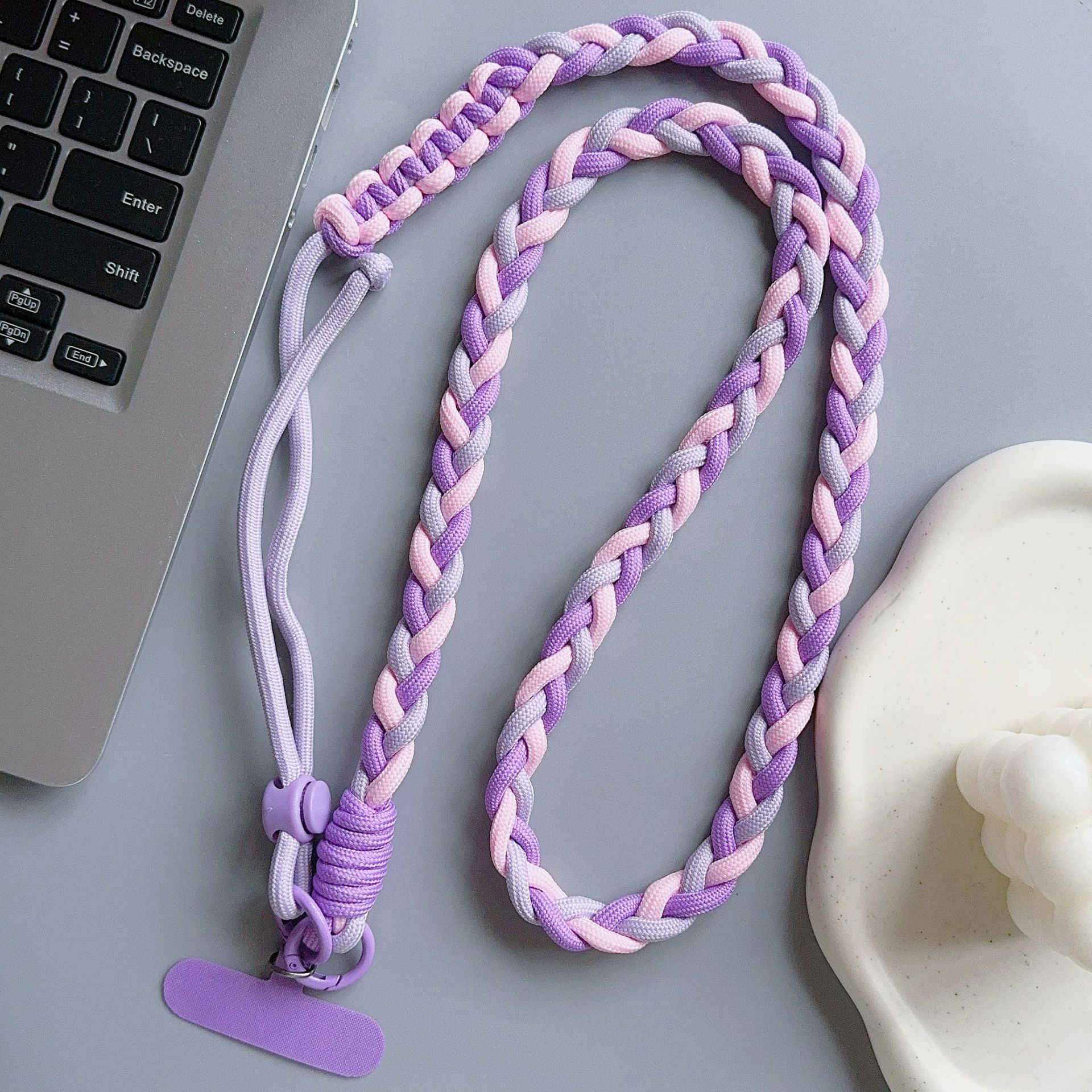 

Креативний вузол Універсальний ремінець для мобільного телефону Кросбоді мотузка Довгий ремінець для телефону Плечовий ремінь Чохол-сумка для телефону для вулиці Ремінець 60cm