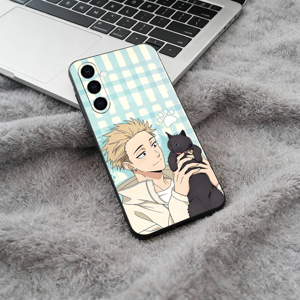 T-Tsumugi- Rintaro Handyhülle Für Samsung Galaxy A73,A71 A72,A70,A53,A52,A51,Weiches Silikon Schwarze Hülle