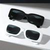 1Pc/2Pcs Square Frame Sunglasses Fashionable and Trendy High-End Glasses Suitable for Parties, Driving, Outdoor Use