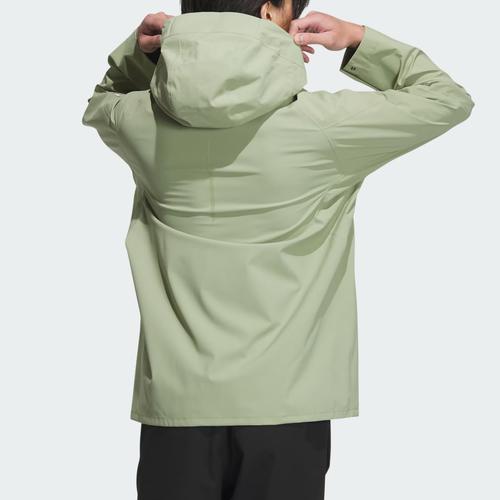 adidas casual sports waterproof, windproof, breathable jacket for men, green