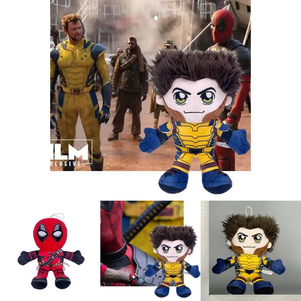 Deadpool Wolverine Plush Toy Soft Doll With High Quality Pp Cotton Filling For Collectors