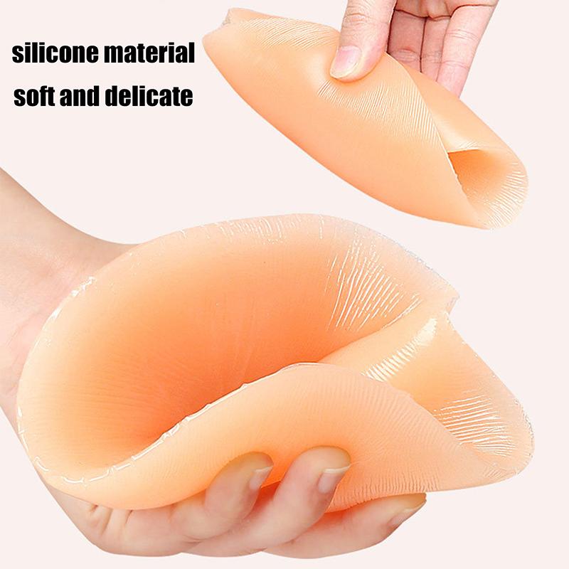 1 pár Silikonové Falešné Zadníky Opakovaně Použitelné Samolepicí Vylepšovače Hýždí Pro Ženy Lepivé Podložky pro Zvednutí Boků Vložky pro Vyplnění Propadlin Boků