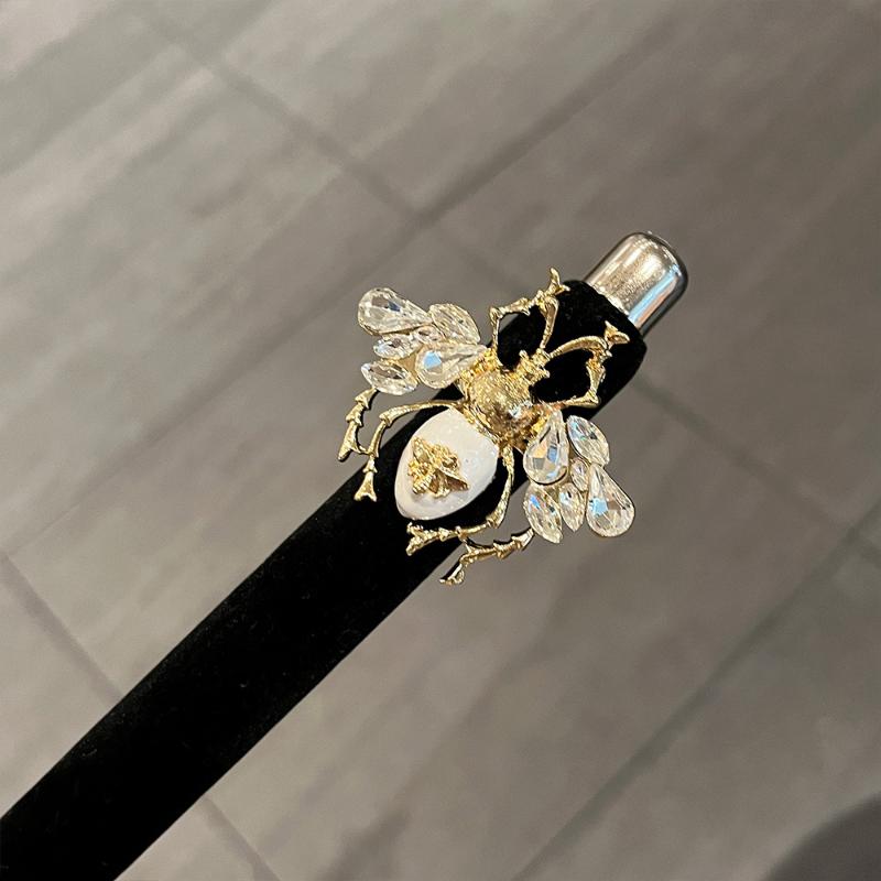 Cute Enamel Insect Rings Colorful Sparkling Rhinestone Ladybug Beetle Ring Punk Y2K Jewelry Gift For Women