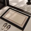 Bathroom Carpet Home Decoration Bath Absorbent Geometric Pattern Floor Mat Toilet Rug Doormat Non-slip Foot Mats Alfombra De