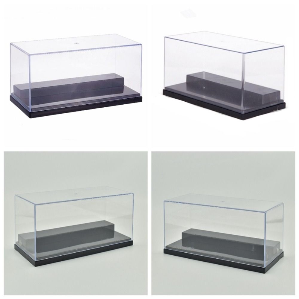 Transparent Model Display Case Countertop Box Action Figures Organizer  Building Blocks