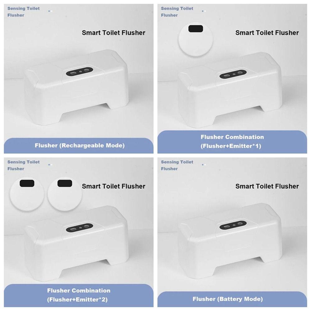 Touchless Automatic Toilet Flush Button External Smart Toilet Flushing Sensor  Bathroom