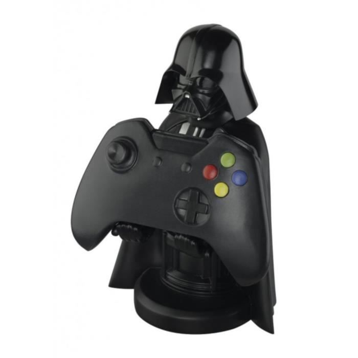 Figurine Dark Vador - Support &amp; Chargeur pour Manette et Smartphone - Exquisite Gaming