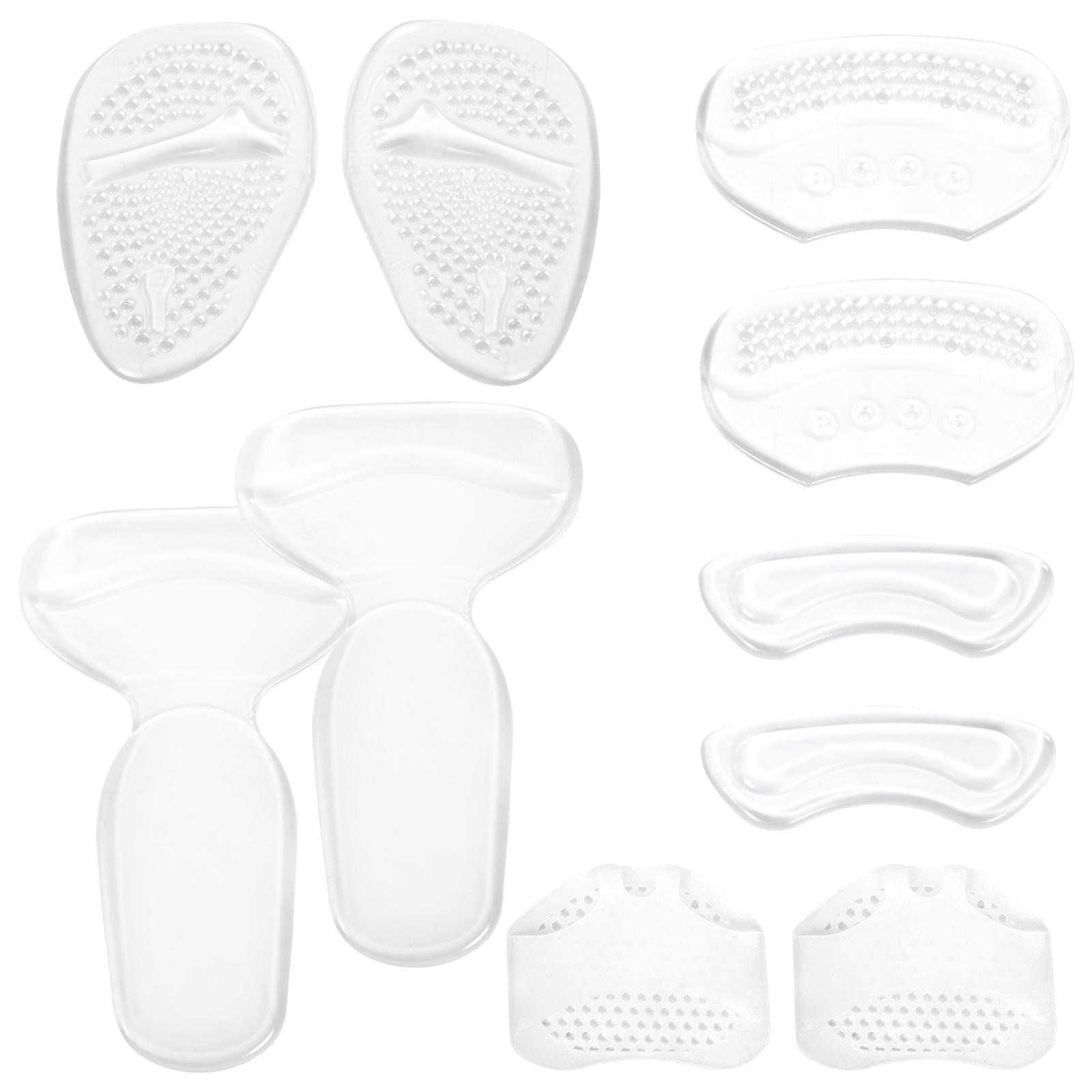 16/10 шт. Силиконовые стельки для увеличения роста Женские туфли на высоком каблуке Вставка для подъема пятки Мягкие гелевые подушечки Невидимые стельки для увеличения роста