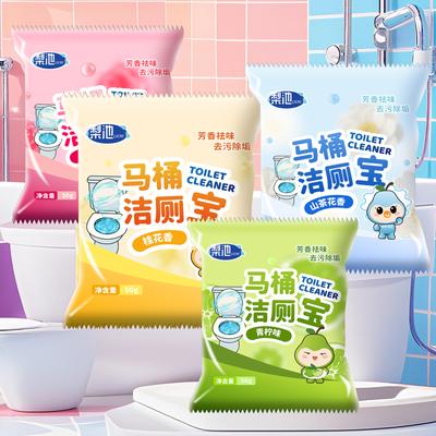 Fresh-Scented Bubble Toilet Cleaner: Dual-Action Formula for Effective Limescale Removal and Odour Elimination