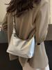 Retro Texture Wine Red Handbags 2024 New Women'S Coin Purses Versatile One Shoulder Crossbody Bags Commuting Travel Tote Bag