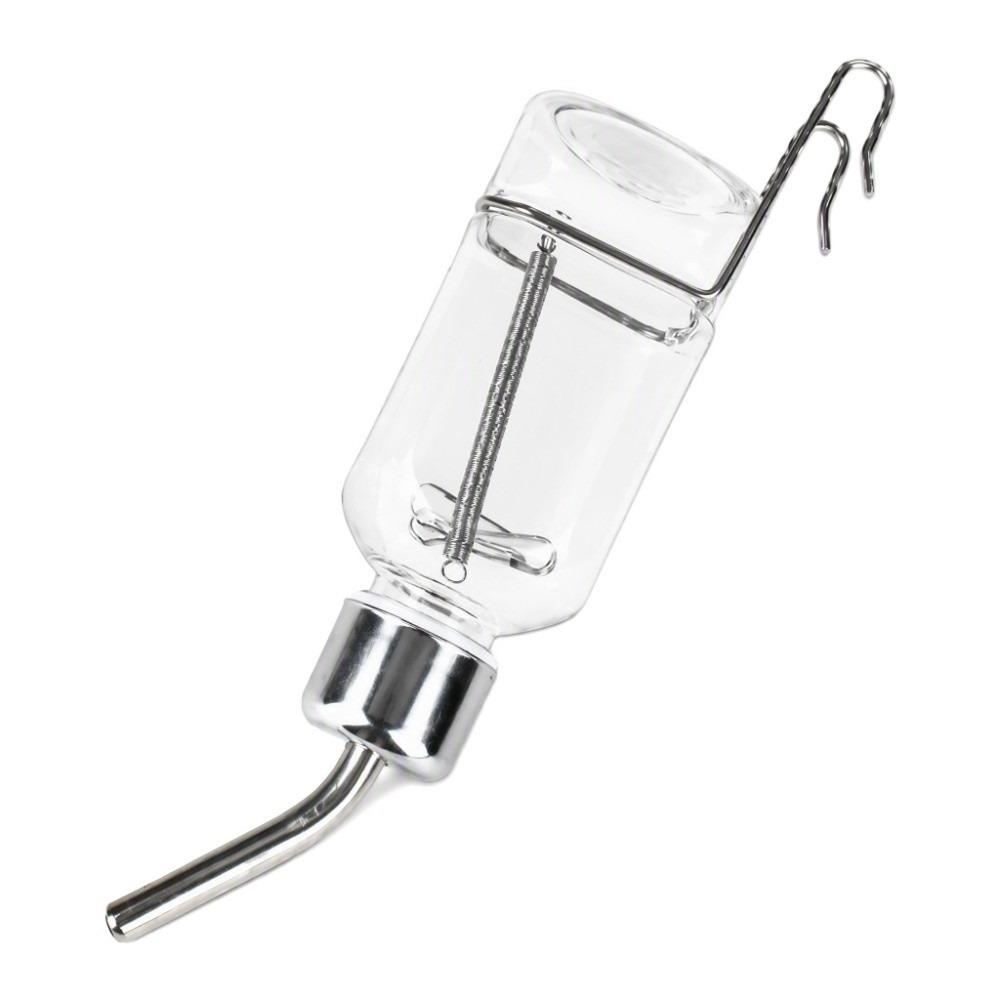 No-Drip Design Pet Water Bottle Hanging Type Automatic Pet Feeder For Small Pets
