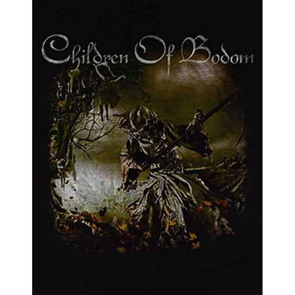 Unisexové bavlněné tričko pro dospělé Children Of Bodom s neúnavným potiskem na zádech