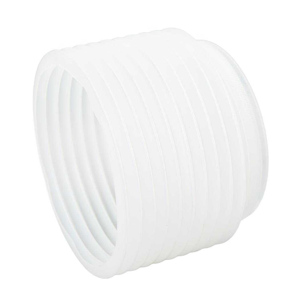 Hole Saw Dust Bowl Collector 125mm Silicone Transparent Bottom Cover with Spring for Drilling