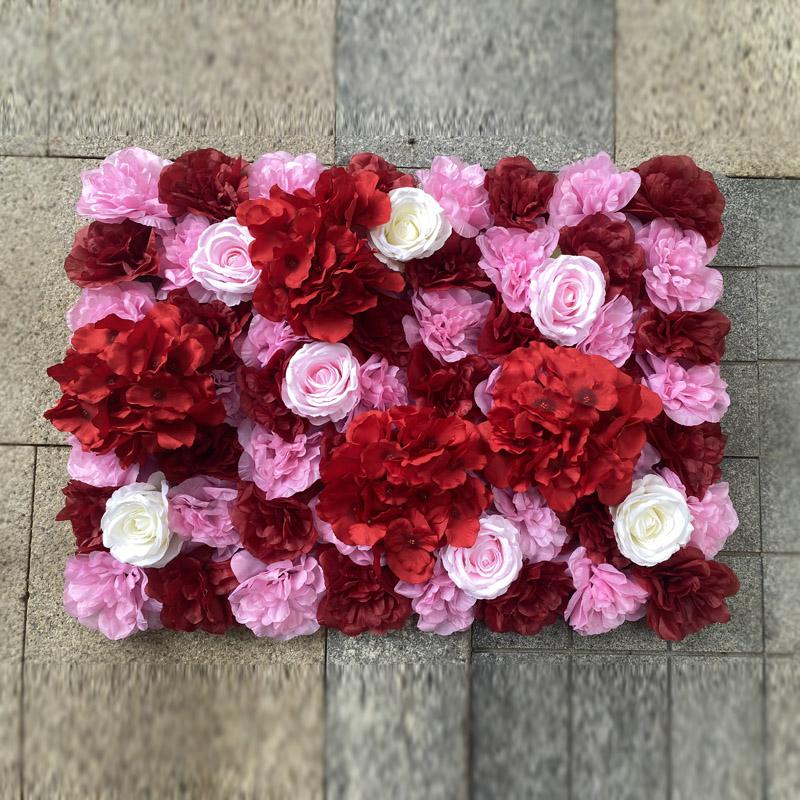 

40*60см Имитация Цветочной Стены Растение Фон Стены Имитация Искусственного Украшения Цветочной Стены Внутренний Пейзаж Свадебные Розы