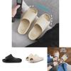Herren Damen Weichboden Hausschuhe Leichte Badesandalen für Sommer