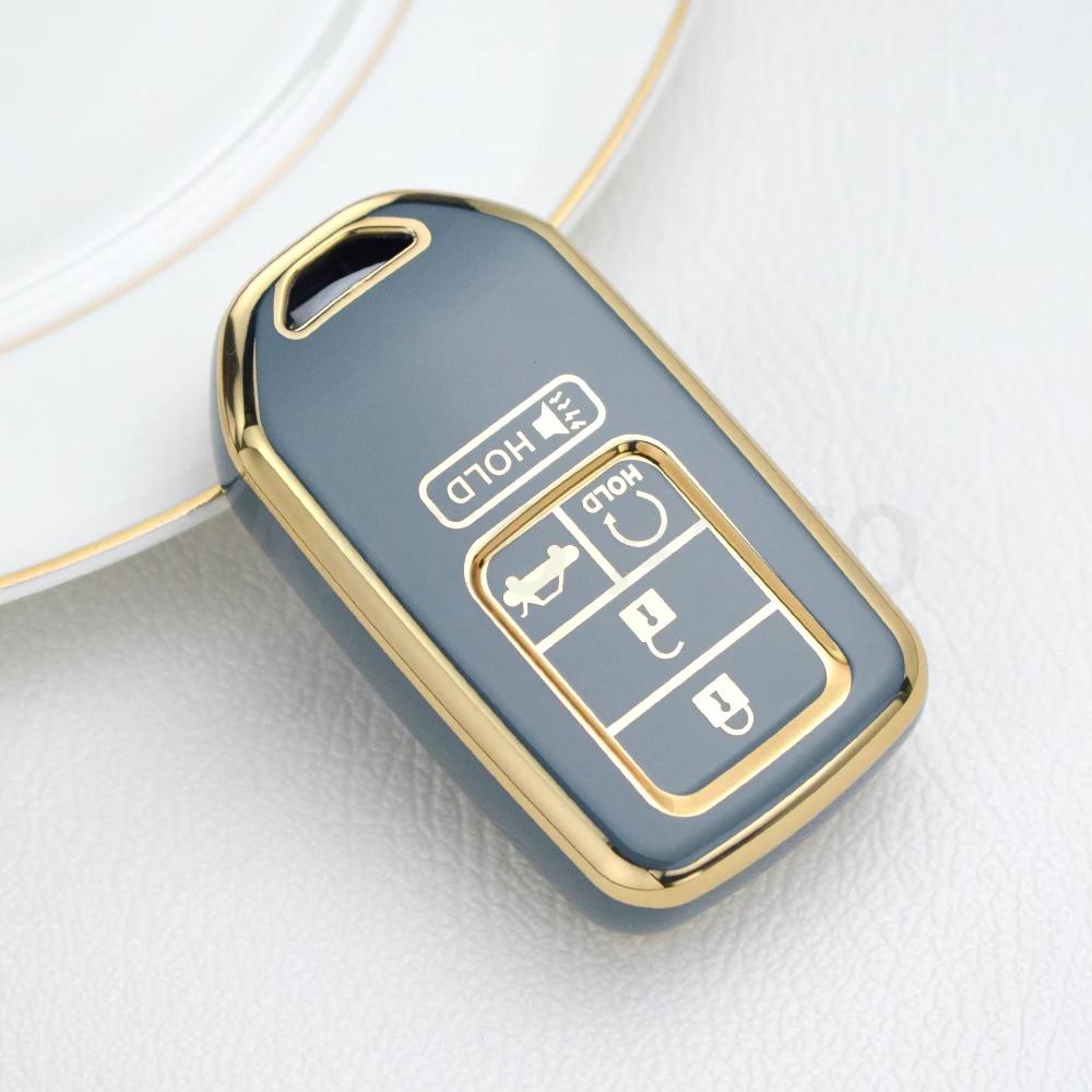 5 Button Remote Key Cover Protective Case Fob for 2022 Honda Accord Pilot Civic 2018 2019 Keyless Entry Remote Starter
