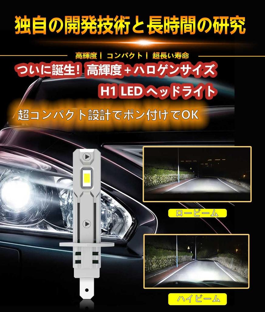 WENLE H1 LED Headlight, Compatible with New Vehicle Inspection, Explosive Light, 14,000 LM, 30