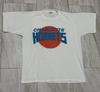 Vintage Charlotte Hornets T-Shirt Herren Größe L Weiß NBA Single Stitch USA