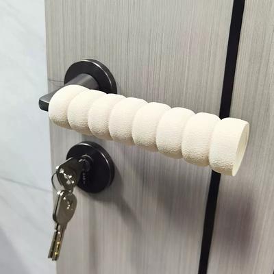 1PC Copertura Protettiva Maniglia Porta Moda Plastica Allargata Camera da Letto Bagno Maniglia Porta Guanti Cuscinetto Anticollisione Copertura Muro Ispessita
