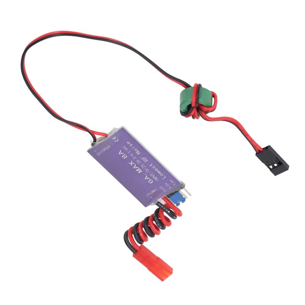 5V 6V 7.4V 6A Output UBEC Voltage Regulator Max 8A External Voltage Regulator RC Helicopters
