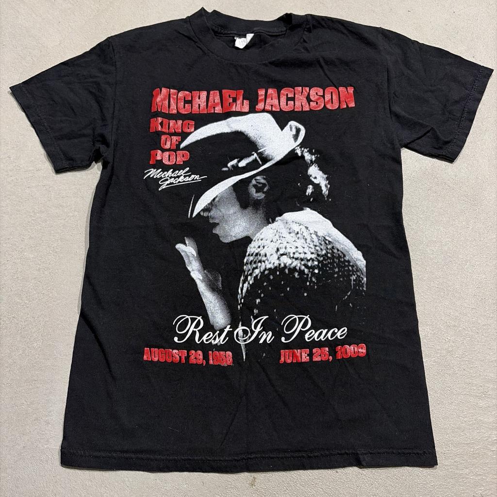 Michael Jackson 2009 King Of Pop Rest in Peace Concert T-Shirt Sz S