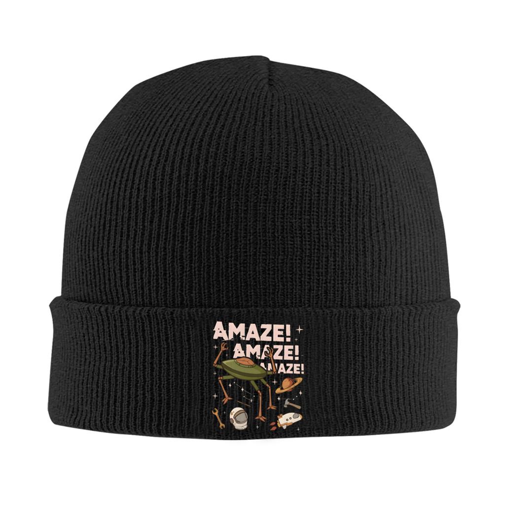 Project Hail Mary  Knitted Hat  Vintage Caps Unisex Adult Gym Beanie Hats Autumn Winter Pattern Elastic Bonnet Hats