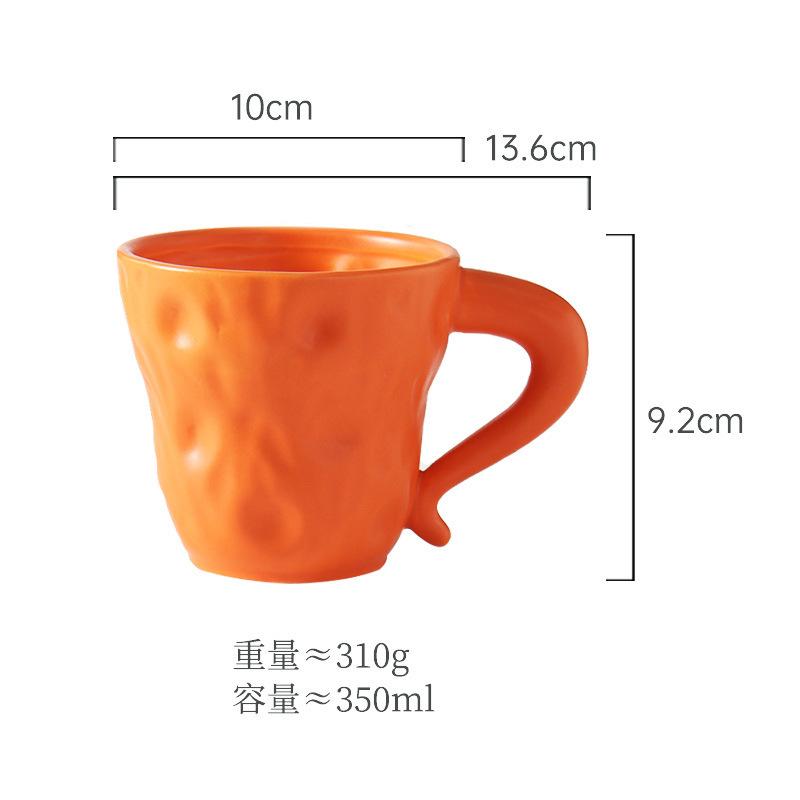 350ML European Ceramic Coffee Mug Exquisite Afternoon Tea Flower Tea Coffee Cup Home Ceramic Breakfast Milk Mug Birthday Gifts