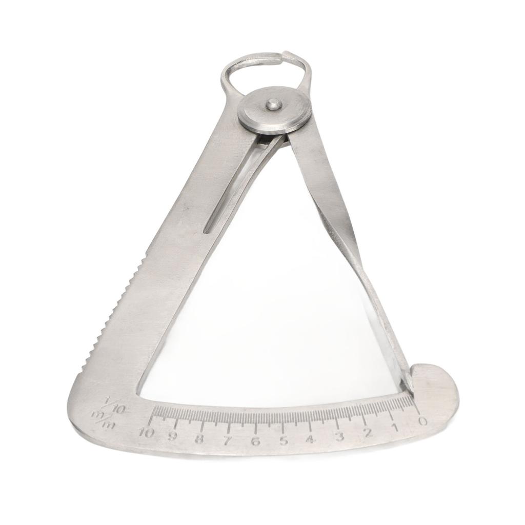 Inner Caliper Ruler Stainless Steel Rustproof Jewelry Stones Measuring Tool 0?10mm Hardware Tool