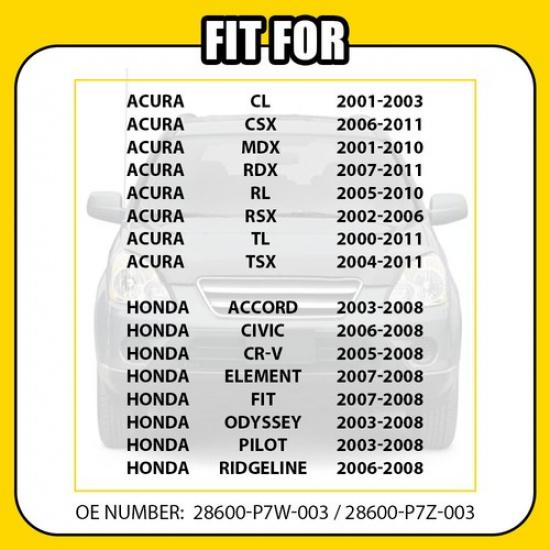 2X Transmission Pressure Switches 28600-P7W-003 For HONDA ACCORD CIVIC 2003-08 A