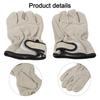 Grillzubehör Hitzebeständige Handschuhe Outdoor Kochhandschuhe Sicherer Griff Vielseitig einsetzbar Verstellbare Handgelenkschlaufen