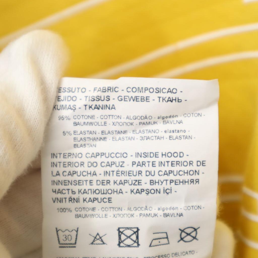 Emporio Armani Długi rękaw Parker 142CM żółty Dziecięcy Używany